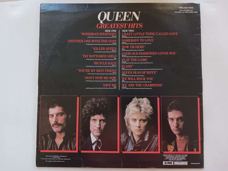 Queen - Greatest Hits  ( 1981 SA released LP )