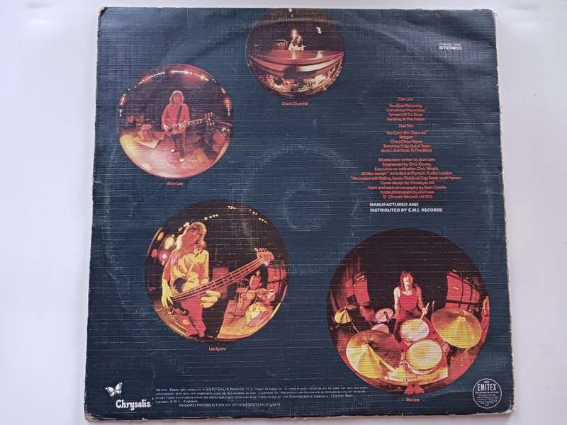 Ten Years After - Rock & Roll Music To The World ( 1972 SA released LP )
