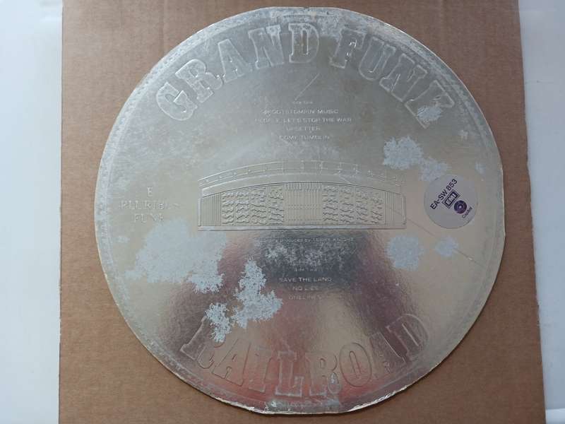 Grand Funk Railroad - E Pluribus Funk ( scarce 1971 UK released LP,round sleeve. )