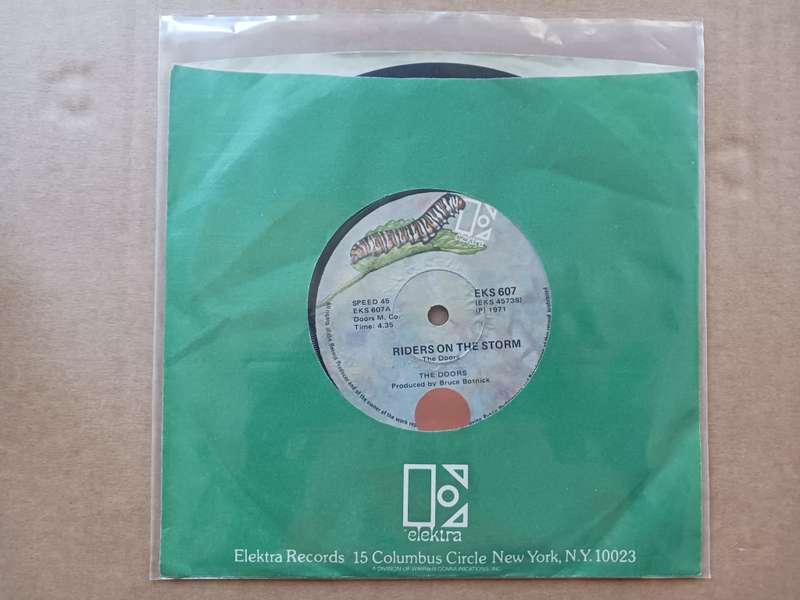 The Doors - Riders of the Storm ( scarce 1971 SA released 7` single )