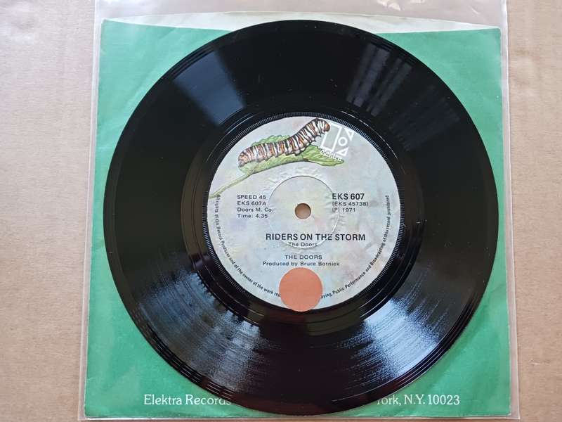 The Doors - Riders of the Storm ( scarce 1971 SA released 7` single )