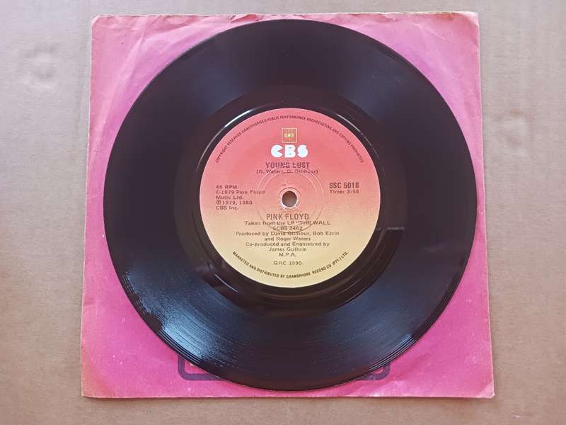 Pink Floyd - Another Brick in the Wall ( part 2 ) ( scarce 1980 SA released 7` single NM / VG+ )