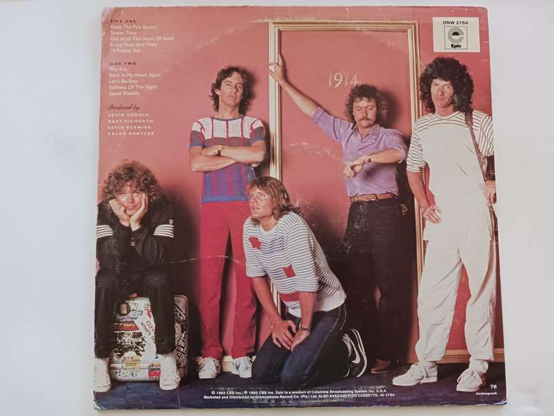 REO Speedwagon - Good Trouble  ( scarce 1982 SA released LP )