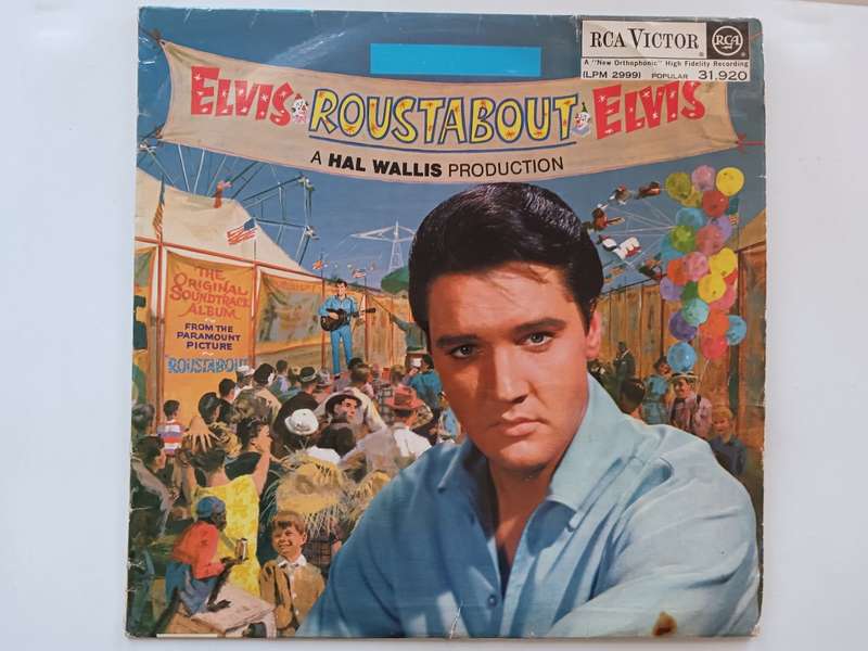 Elvis - Roustabout  ( scare SA released LP )
