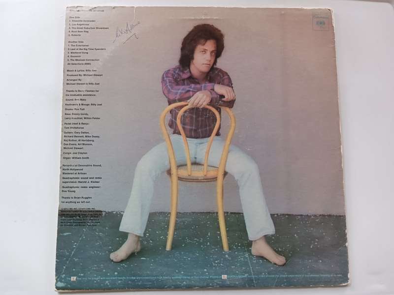 Billy Joel - Streetlife Serenade  ( 1974 US released Quadraphonic LP )