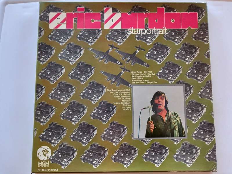 Eric Burdon - Starportrait ( 1971 2x vinyl,box set compilation LP )