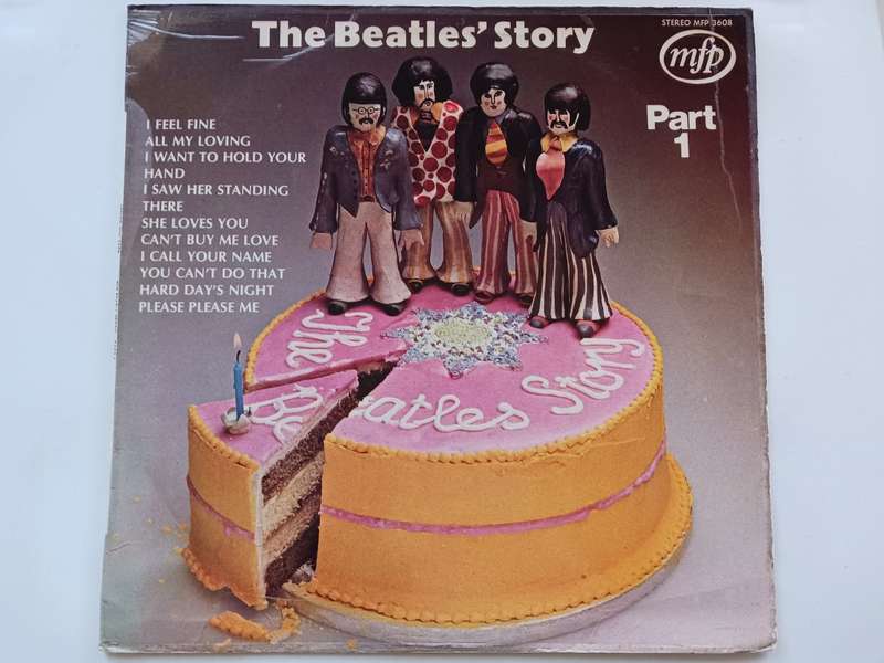 The Beatles - The Beatles` Story Part 1  ( scarce 1975 SA released LP )