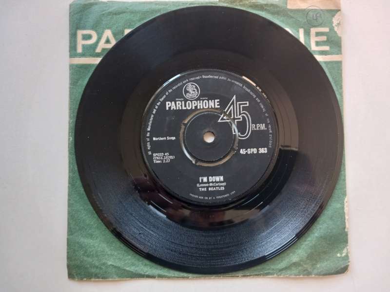 The Beatles - Help!  ( 1965 SA released 7` single )