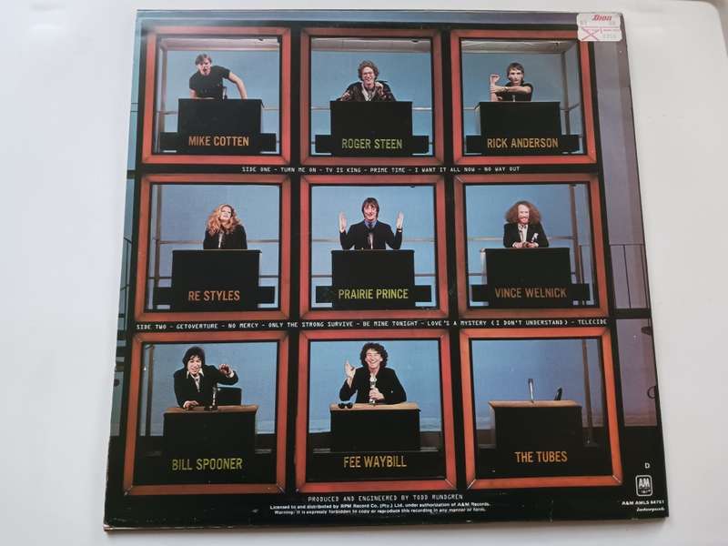 The Tubes - Remote Control  ( scarce 1979 SA released LP )