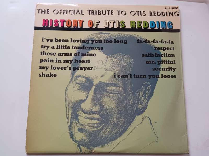 Otis Redding - History of Otis Redding  ( Rare 1967 SA released LP Comp. Gat. )