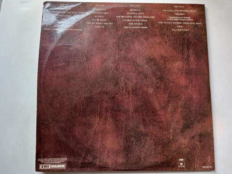 The Beatles - Love Songs ( scarce 1977 SA released LP EX )