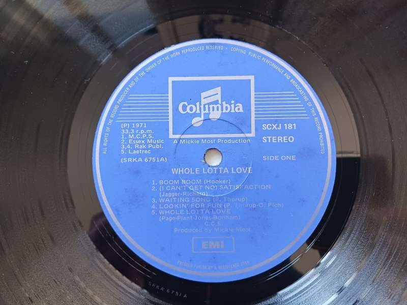 CCS  -  CCS  ( Rare 1970 SA released LP, Album EX )