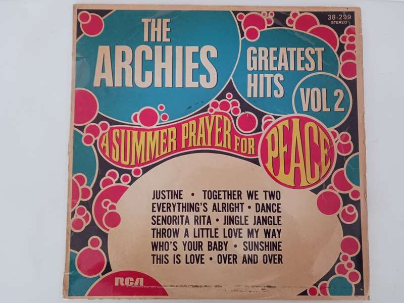 The Archies - Greatests Hits Vol 2  ( Rare 1971 SA released LP )