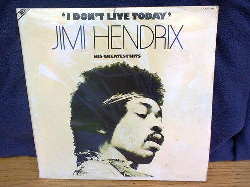 Jimi Hendrix - i dont live today (double gatefold cover)