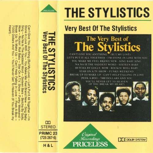 VERY BEST OF THE  STYLISTICS - Audio Cassette