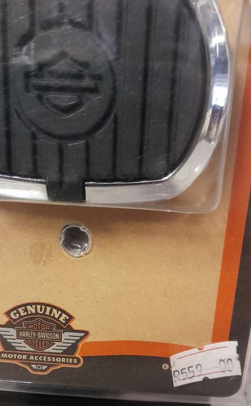 Genuine Harley-Davidson - Custom FX Brake Pedal Pad - Sealed