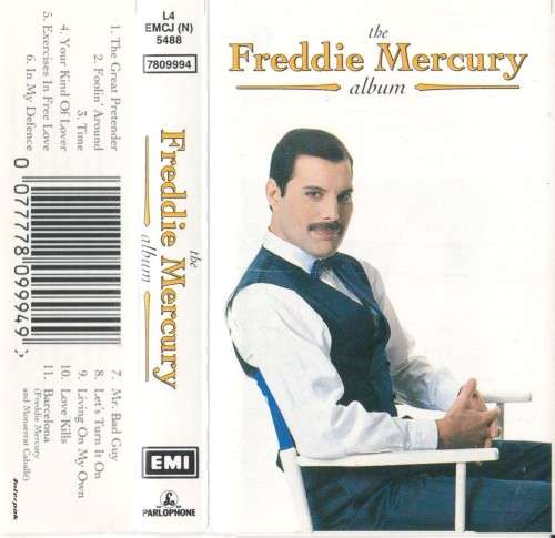 The Freddie Mercury Album - Audio Cassette