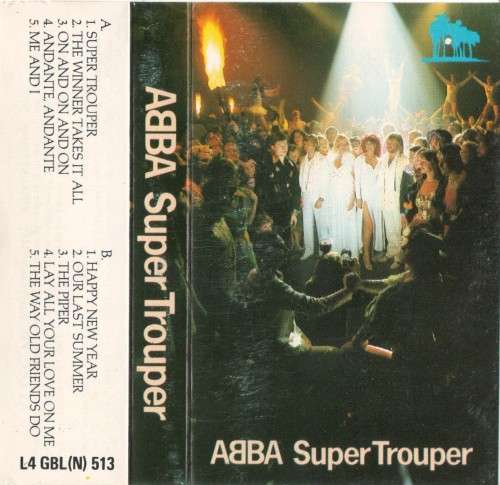 Abba Super Trooper - Audio Cassette