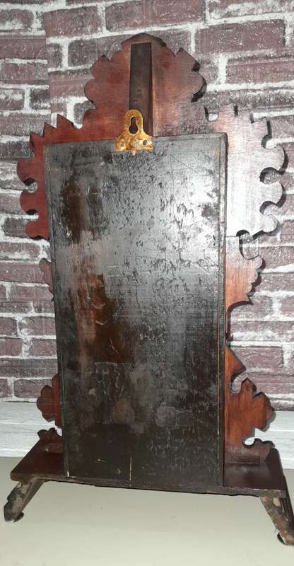 Antique Ansonia Manntle / Wall Clock Circa 1890`s in Working Condition with Key