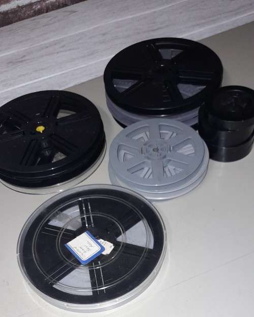 Lot of Empty 8mm Film Reels