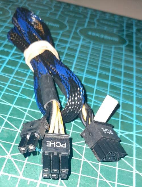 Raidmax Thunder RGB RX-535AP Power Supply with all extra cables in working condition