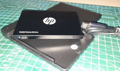 HP 250GB  Solid State Drive - Internal or USB3 Drive - Good Working Condition