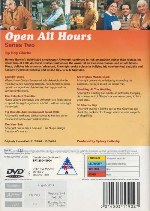 Open All Hours - Series 2 - BBC