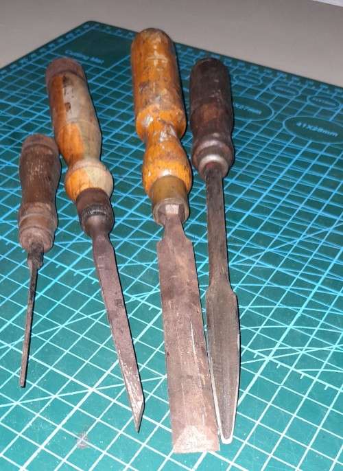My Last Vintage Chisel Lot.