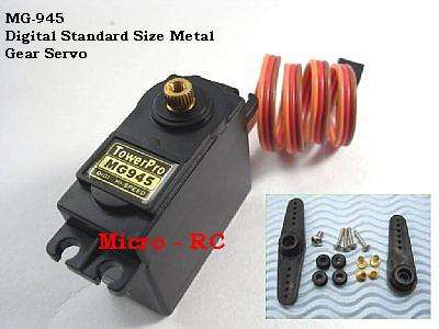 MG 945 Digital Metal Gear Servo