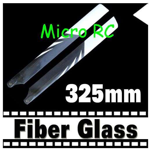325mm Fibre Glass blades (Black & White)