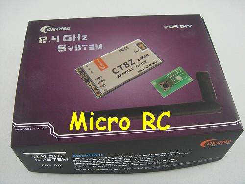 Corona 2.4Ghz DIY System with 8CH RX