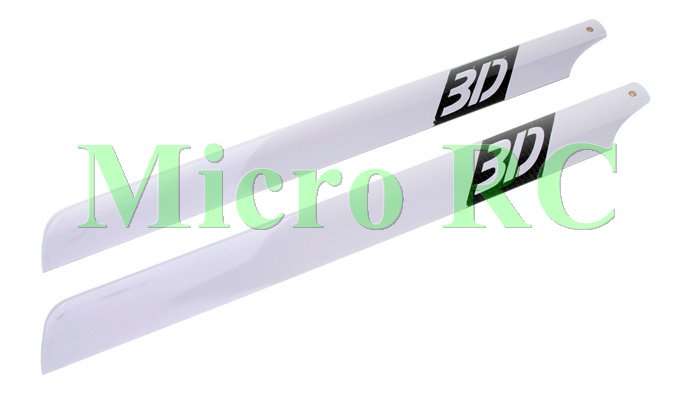 3D Carbon Fibre Heli Blades