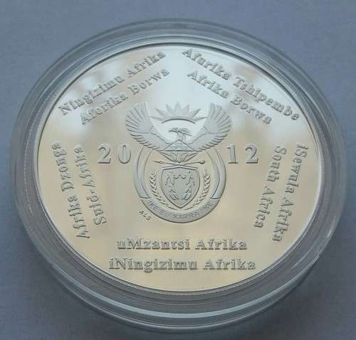 2012 PROOF SILVER R2 GAUTRAIN