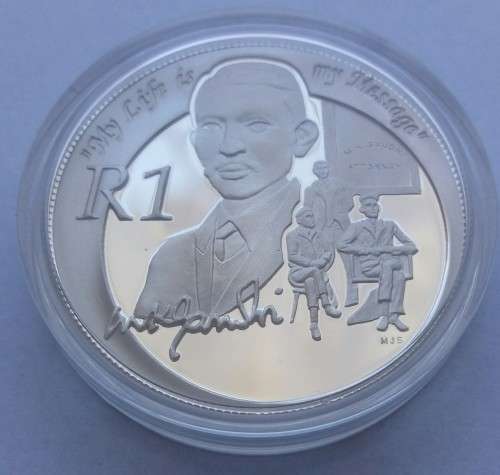 2008 PROOF R1 PROTEA SERIES MAHATMA GANDHI