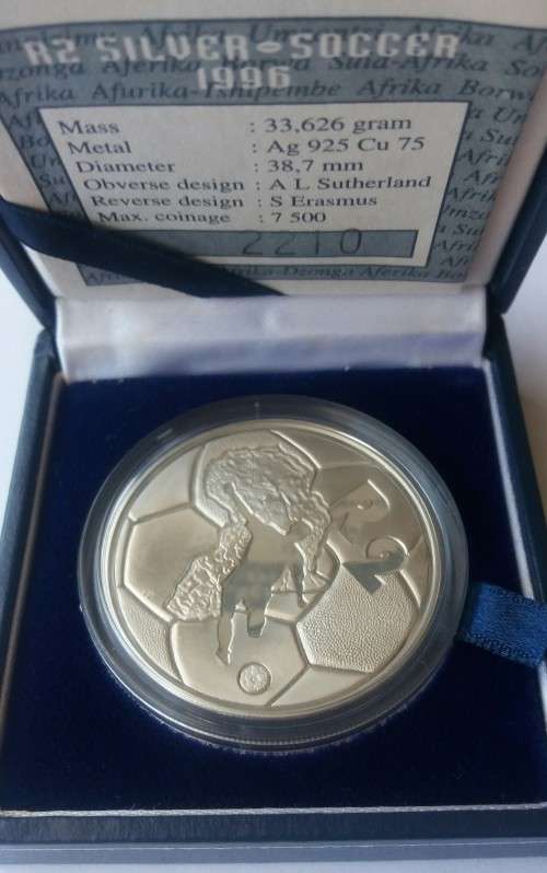 1996 SOCCER  PROOF SILVER R2