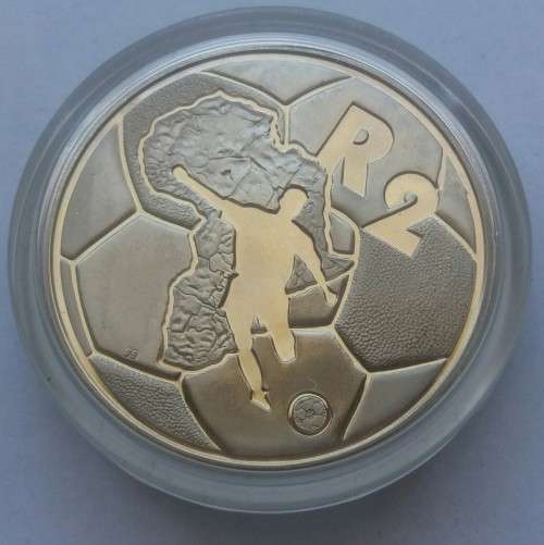 1996 SOCCER  PROOF SILVER R2