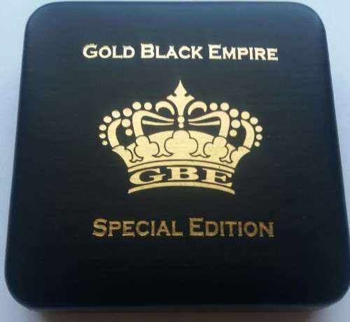 PROOF 1OZ SILVER CHEETAH BLACK  RUTHENIUM AND 24KT GOLD FINISH(MINTAGE 500)
