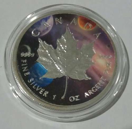 2019 MILKY WAY 1OZ MAPLE LEAF SILVER COIN (MINTAGE OF 250 )