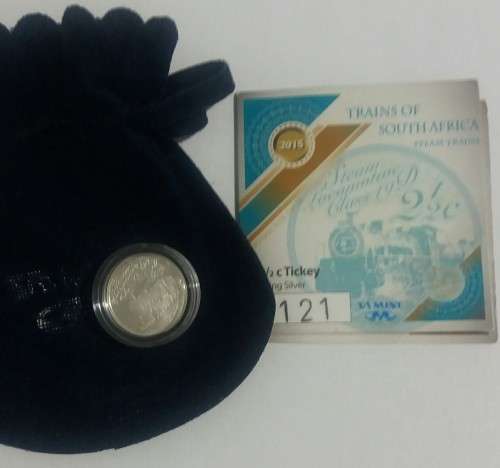 2015 SILVER TICKEY THE STEAM TRAIN