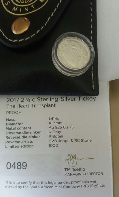 2017 SILVER TICKEY THE HEART TRANSPLANT