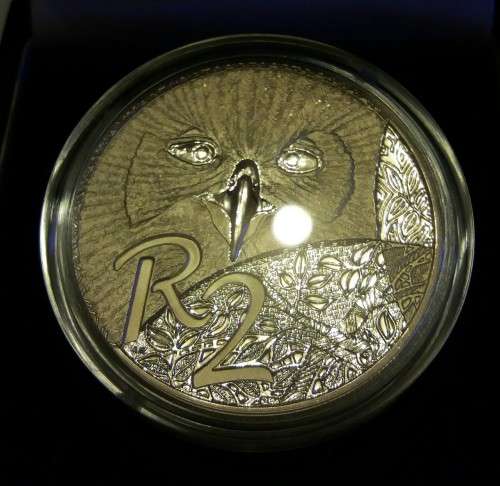 2004 PROOF R2 CROWN THE AFRICAN OWL (BIRDS OF PREY SERIES)