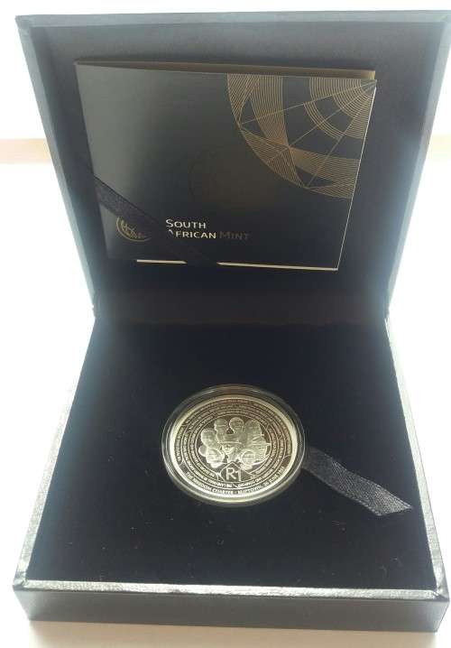 2017 PROOF SILVER MANDELA LIFE OF A LEGEND R1