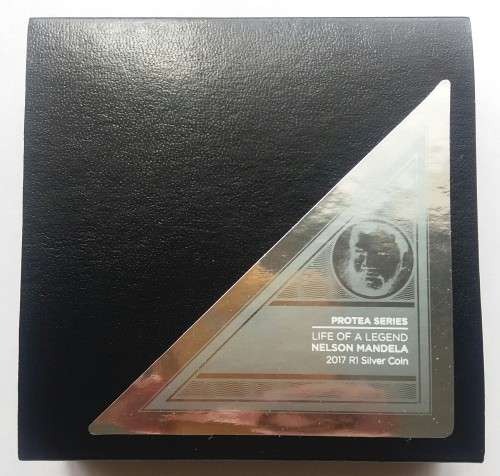 2017 PROOF SILVER MANDELA LIFE OF A LEGEND R1