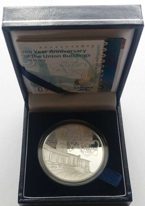 2013 THE UNION BUILDINGS R2 CROWN  (MINTAGE1000)