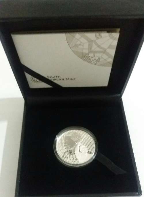 2018 MANDELA LIFE OF A LEGEND  PROOF SILVER R1.
