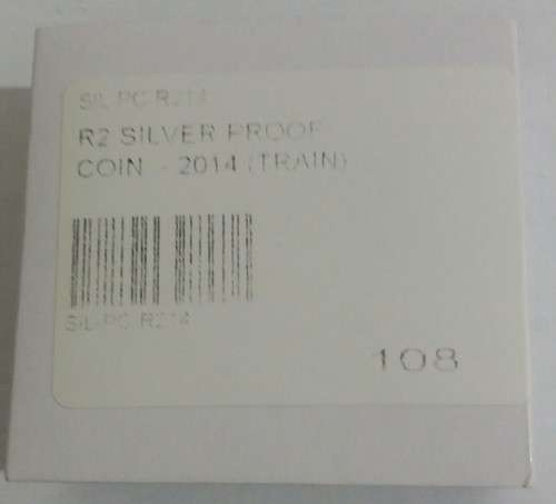 2014 ELECTRIC TRAIN PROOF SILVER R2 CROWN (MINTAGE 1000)