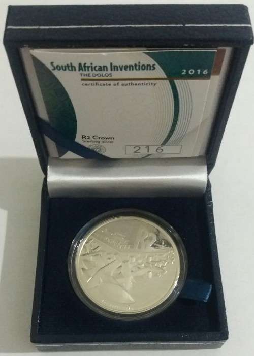 2016 THE DOLOS PROOF SILVER R2 CROWN (MINTAGE OF 1000)