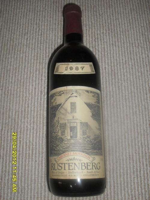 1987 Rustenberg Cabernet Sauvignon NIIX0004