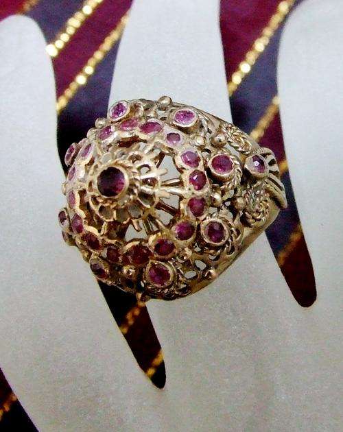 Vintage Ring - Genuine Rubies and 14 Carat Gold!