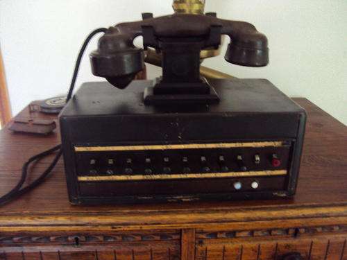 DICTAPHONE 10 LINE MANUAL EXCHANGE CIRC 1930